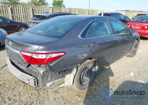 2016 Toyota Camry Le из США, поврежденный, VIN 4T4BF1FK0GR567917
